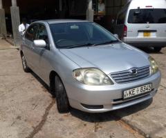 Toyota Corolla 121 For Rent - 4/5