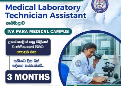 MEDICAL LABORATORY TECHNICIAN ASSISTANT COURSE
